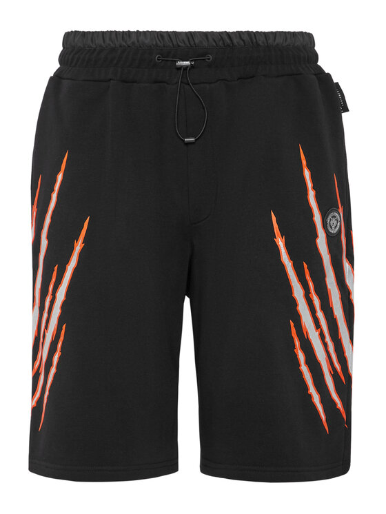 Plein Sport Plein Sport Pantaloncini 5515 Nero Jogger Fit