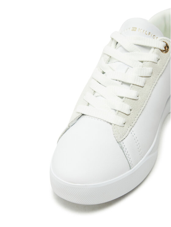 Tommy Hilfiger Tommy Hilfiger Sneakersy Chic Court Sneaker FW0FW08382 Biały