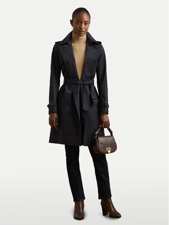 LAUREN RALPH LAUREN LAUREN RALPH LAUREN Trencz 297967122003 Granatowy Regular Fit