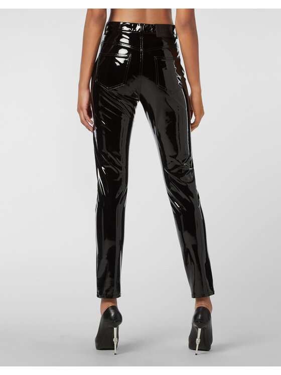 PHILIPP PLEIN PHILIPP PLEIN Legginsy 2299 Czarny Skinny Fit