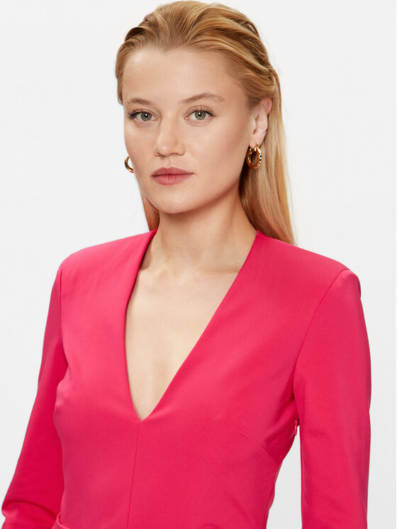 PINKO Pinko Rochie de zi Angolare 100943 A0HM Roz Regular Fit
