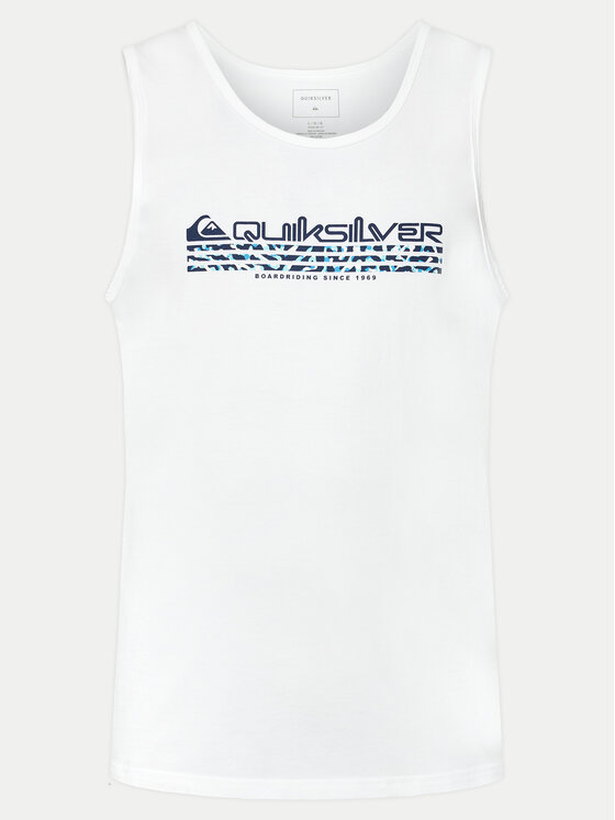 Quiksilver Tank Top Omni Fills EQYZT07662 Bijela Regular Fit