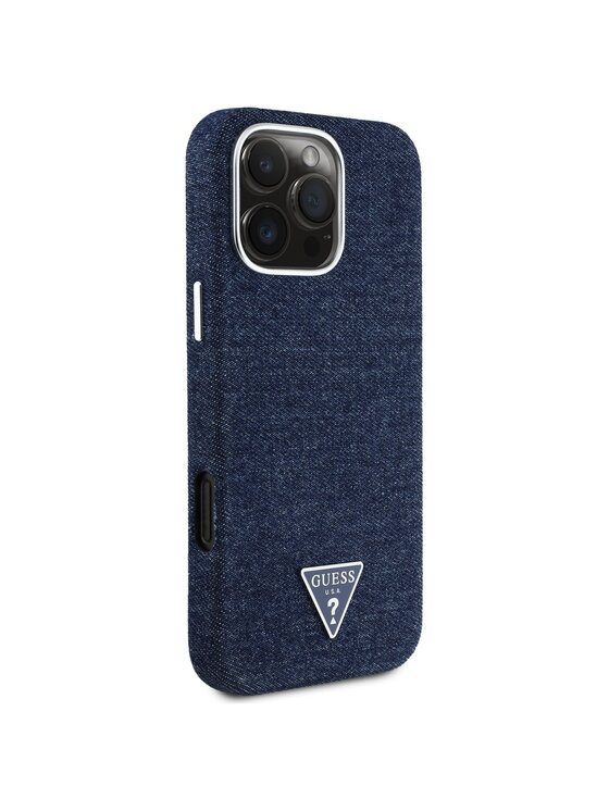 Guess Guess Etui na telefon Apple iPhone 16 Pro Max Niebieski