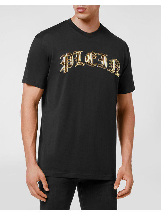 PHILIPP PLEIN PHILIPP PLEIN T-Shirt 301 Czarny Regular Fit