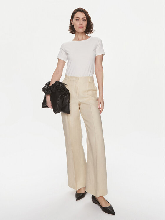 Weekend Max Mara Weekend Max Mara T-Shirt Multib 2415971011 Biały Regular Fit