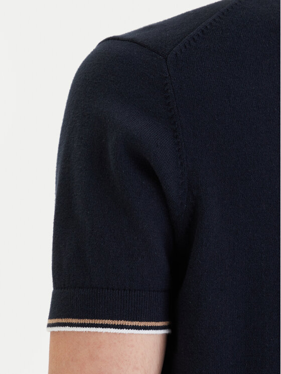 Bugatti Bugatti Тишърт 7200-75516C Тъмносин Relaxed Fit