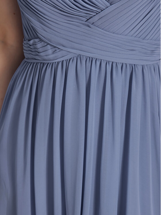 Hey Kyla Swing Sukienka wieczorowa 5AH017HK Niebieski Regular Fit