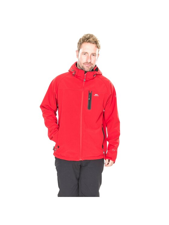 Trespass Trespass Kurtka softshell Accelerator II Czerwony Relaxed Fit