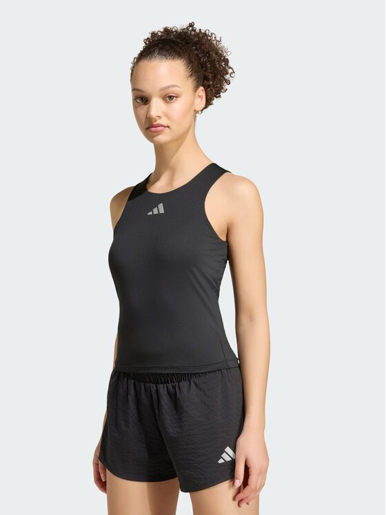 adidas adidas Koszulka techniczna 165450 Czarny Slim Fit