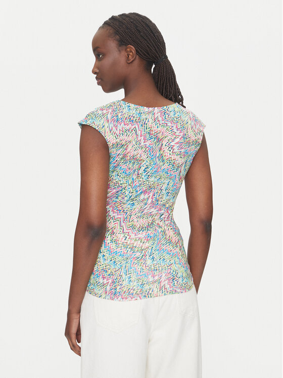 Morgan Morgan Blusa 251-DPOPPA Multicolore Slim Fit