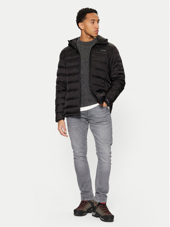 Viking Viking Kurtka puchowa Rovi 750/26/3561 Czarny Regular Fit