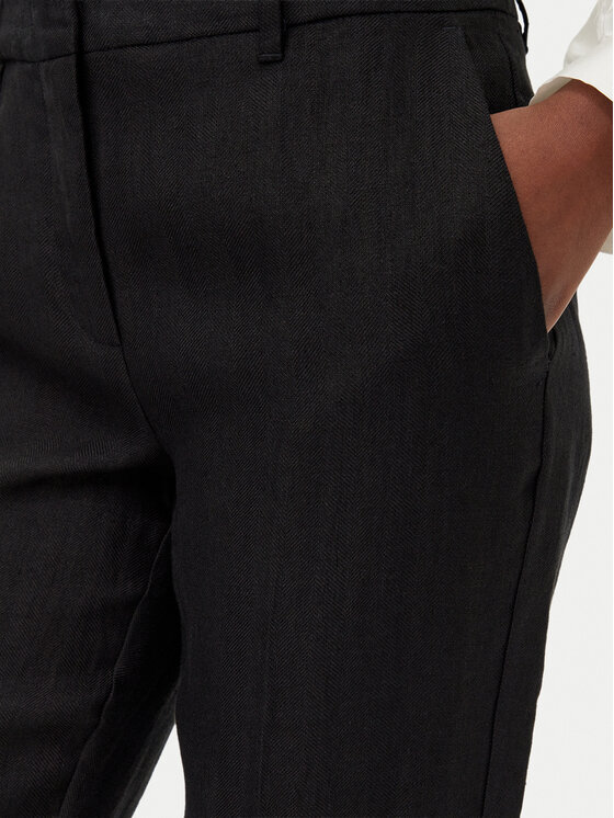 Marella Marella Chino kalhoty Perugia 2513131192200 Černá Regular Fit