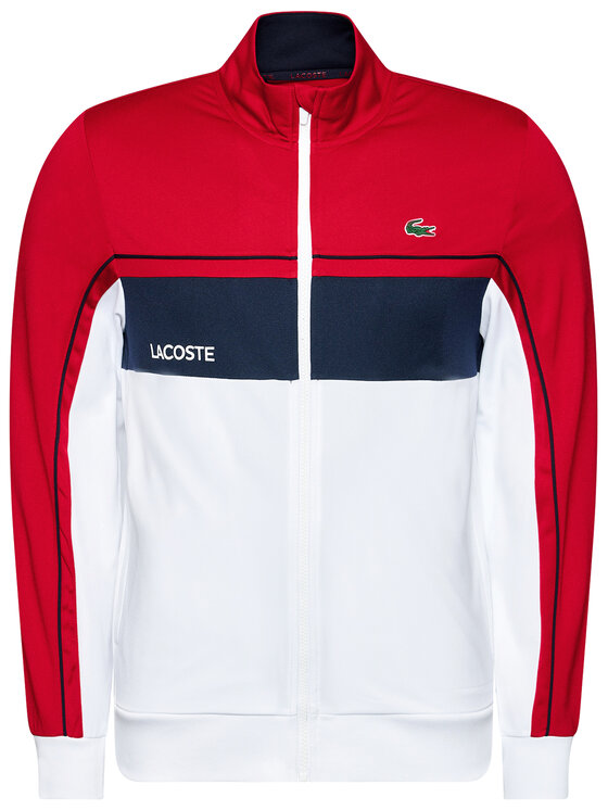 Lacoste Lacoste Bluza SH9543 Czerwony Regular Fit