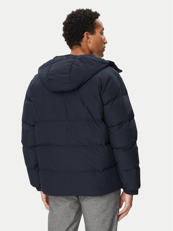 Tommy Hilfiger Tommy Hilfiger Zimska jakna MW0MW45303 Mornarsko modra Regular Fit