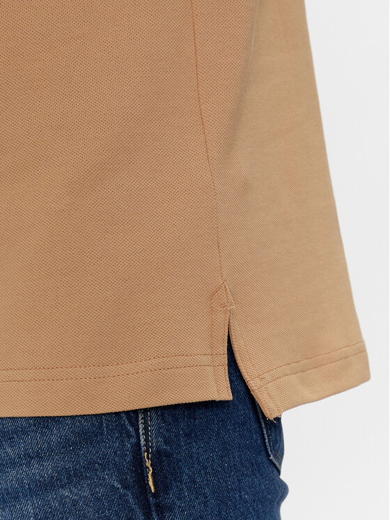 Tommy Hilfiger Tommy Hilfiger Polo 1985 MW0MW17771 Καφέ Slim Fit
