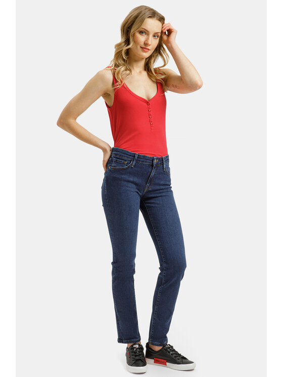 Cross Jeans Cross Jeans Top 56265-007 Czerwony
