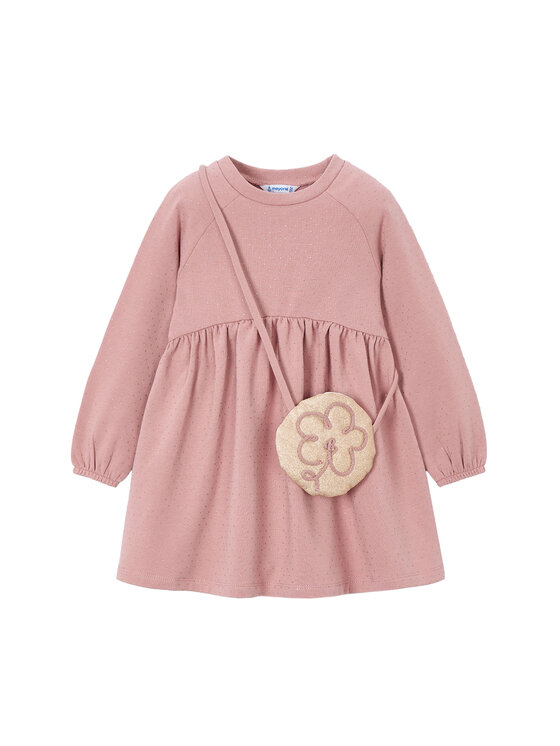 Mayoral Mayoral Vestito da giorno 4926 Rosa Regular Fit
