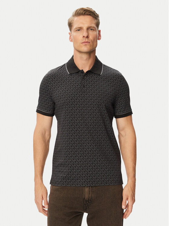 MICHAEL Michael Kors MICHAEL Michael Kors Poloshirt CS650V848T Schwarz Regular Fit