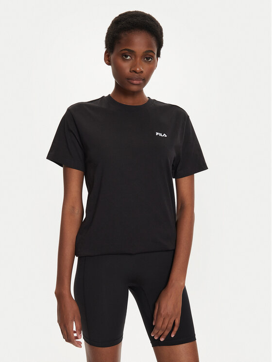 T shirt fila noir femme on sale