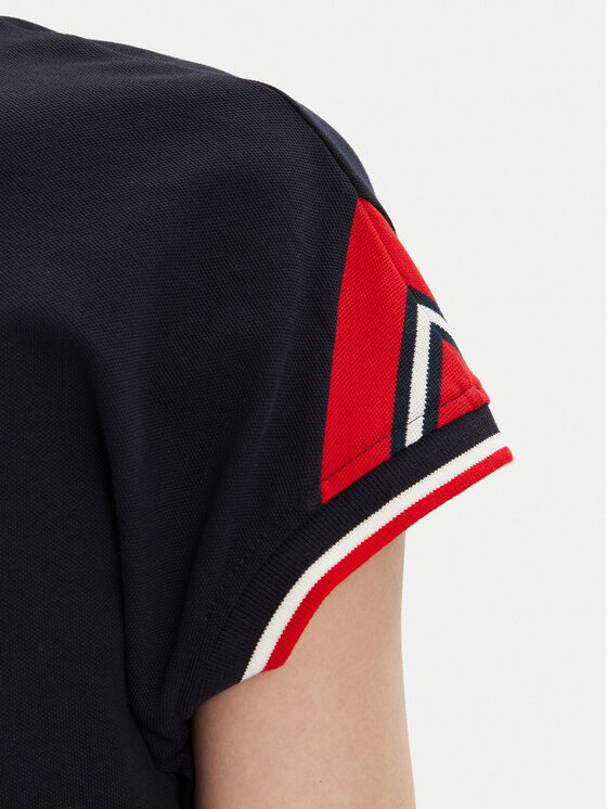 Tommy Hilfiger Tommy Hilfiger Vsakodnevna obleka WW0WW41269 Mornarsko modra Regular Fit