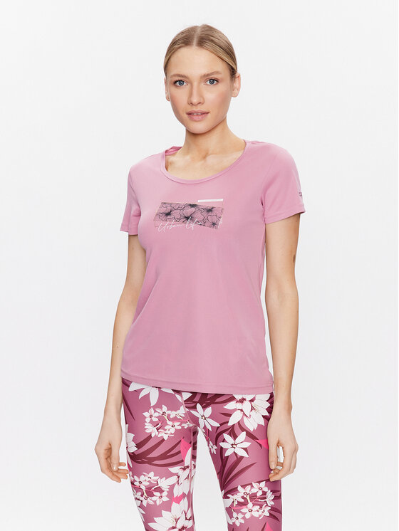 CMP CMP Тишърт 38T6656 Розов Regular Fit