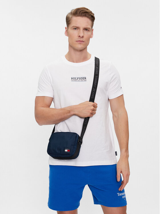 Tommy Jeans Tommy Jeans Taška cez rameno Tjw Essential Daily Crossover AW0AW15818 Tmavomodrá
