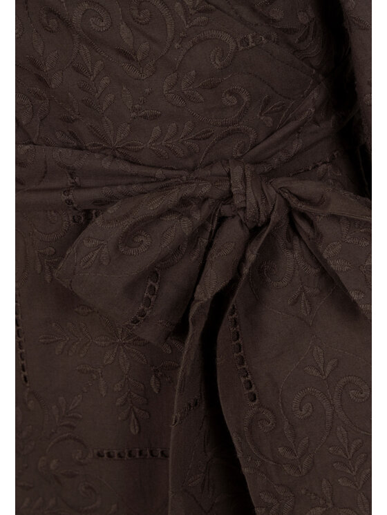 BIZUU BIZUU Sukienka letnia AMBROSIA Brązowy Standard Fit