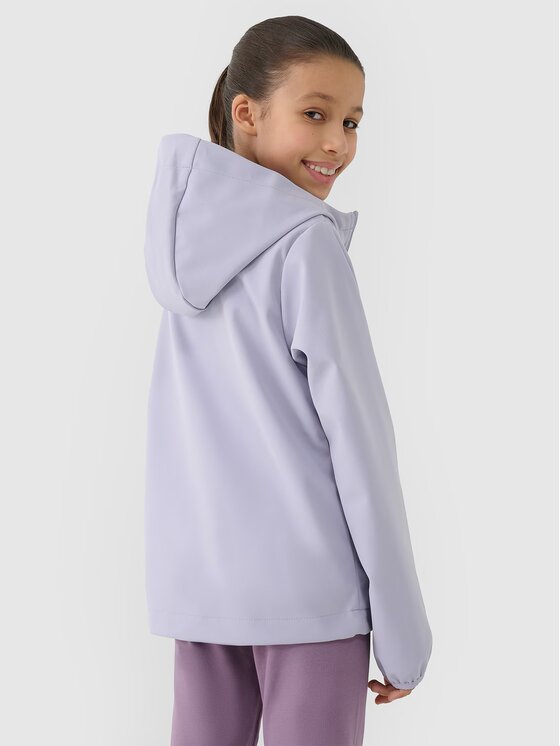 4F 4F Softshellová bunda 4FJWSS25TSOFF305-27S Sivá Regular Fit