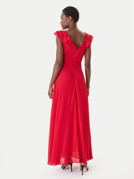 Artigli Artigli Официална рокля ACAB004623 Червен Regular Fit