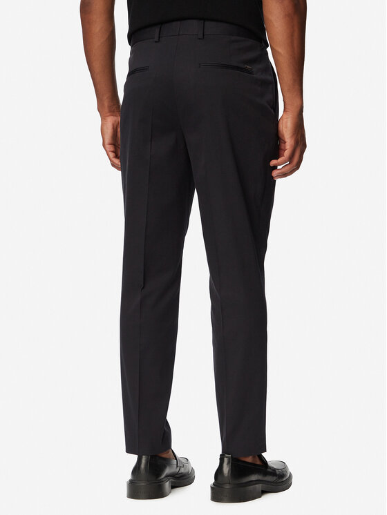 BOSS BOSS Штани з тканини H-Perin 50567533 Cиній Tapered Fit