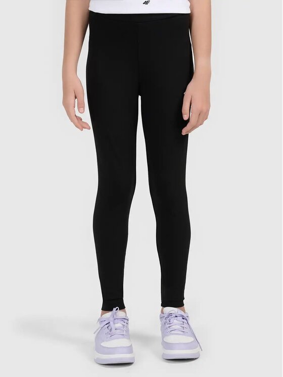 4F 4F Legginsy 4FJWMM00TTIGF318 Czarny