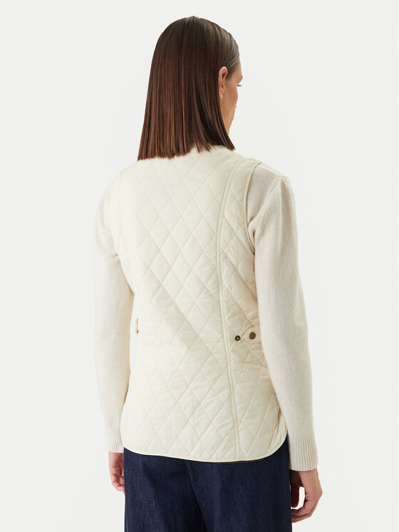 Barbour Barbour Bezrękawnik Otteburn GI0003CR31 Écru Regular Fit