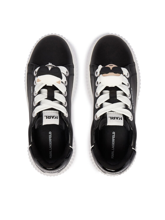KARL LAGERFELD KARL LAGERFELD Sneakersy Kreeper Lo KL42336T Čierna