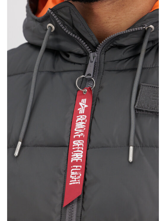 Alpha Industries Alpha Industries Kamizelka AI.118110-136 Szary Slim Fit