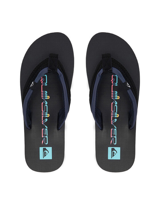 Quiksilver Quiksilver Šlepetės per pirštą EO-QUILTED DUNE CQ10050BVZV Juoda