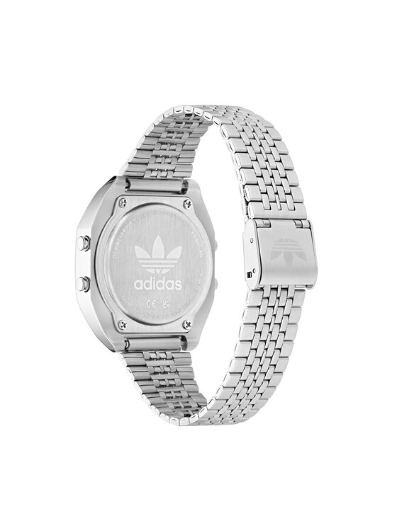 adidas adidas Годинник Originals Street Digital Two AOST23554 Срібний