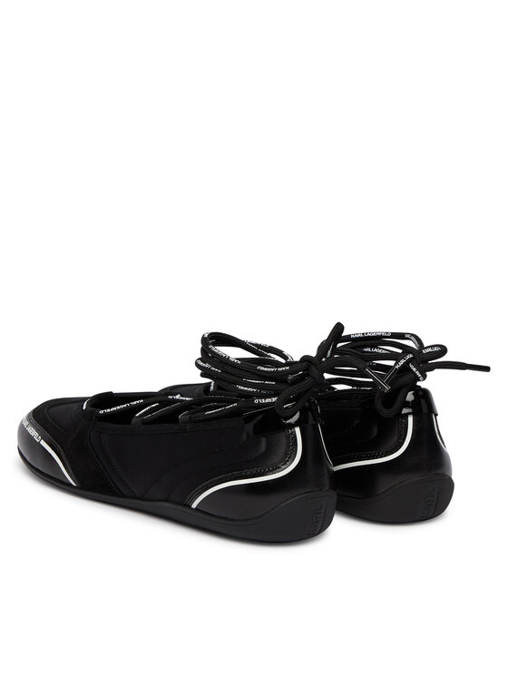 KARL LAGERFELD KARL LAGERFELD Balerini Altia KL66111 Negru