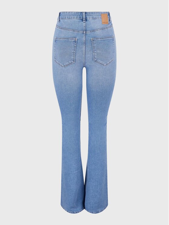 Pieces Pieces Farmer Peggy 17123711 Kék Slim Fit