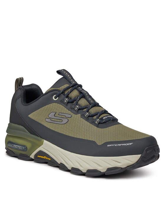 Skechers Snīkeri Max Protect Fast Track 237304/OLBK Zaļš