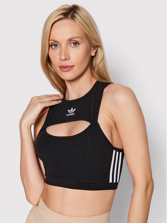 adidas Top adicolor Classics HM2117 Czarny Slim Fit Modivo.pl