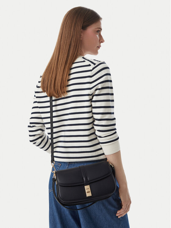 Tommy Hilfiger Tommy Hilfiger Torebka Th Heritage Conv Crossover AW0AW19321 Czarny