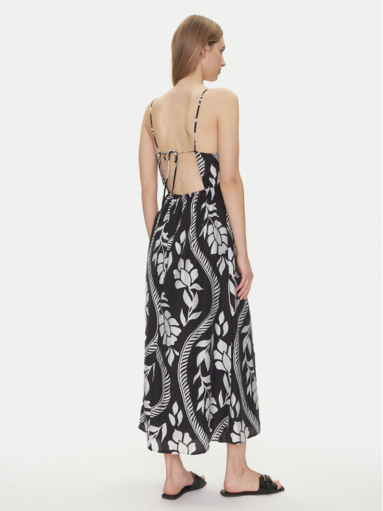 ONLY ONLY Φόρεμα καλοκαιρινό Catja 15347529 Μαύρο Regular Fit