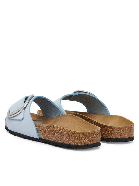 Birkenstock Birkenstock Natikači Madrid Big Buckle 1031798 Svetlo modra