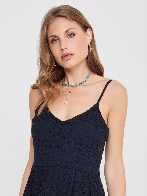 ONLY ONLY Kokteiļkleita 15204799 Tumši zils Regular Fit