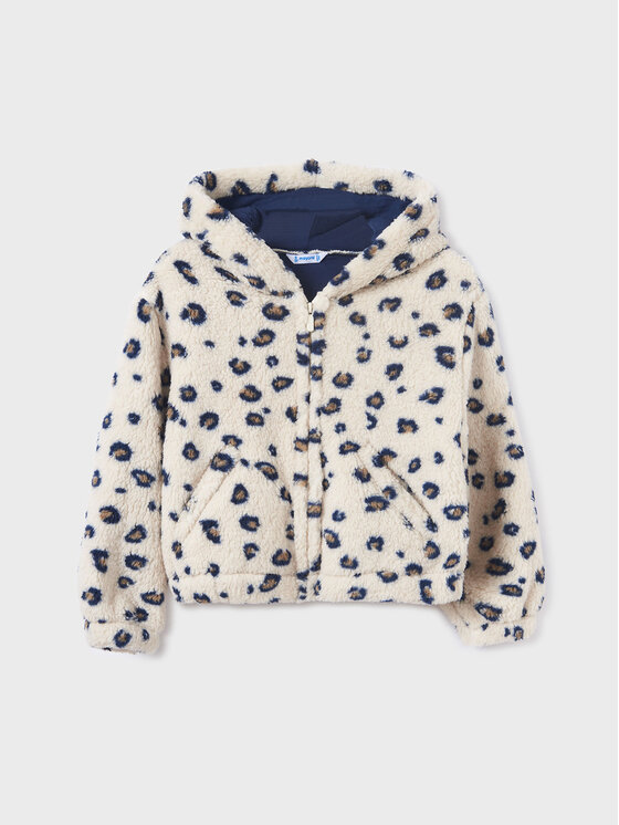 Mayoral Mayoral Felpa di pile 7.419 Beige Regular Fit