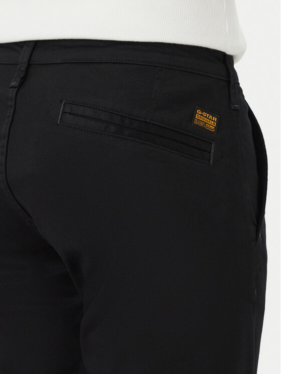 G-STAR G-Star Raw Чіноси Chino 3.0 D25179 C105 Чорний Skinny Fit