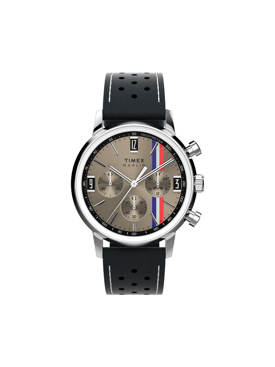 Timex Zegarek Marlin® Chronograph TW2W98900 Srebrny
