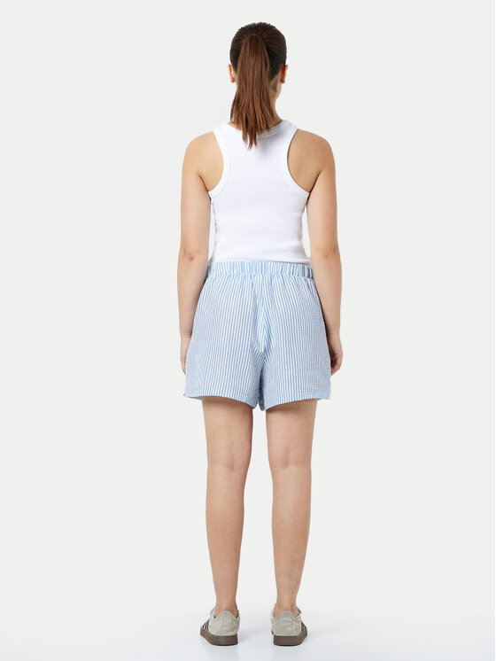 Noisy May Noisy May Pantalon scurți din material 27029913 Albastru celest Loose Fit