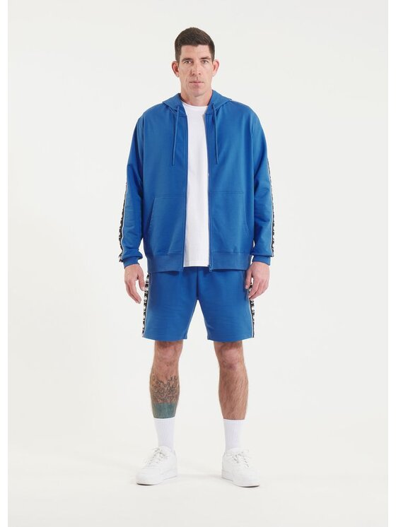 PITBULL PITBULL Bluza TAPE NUGGET Niebieski Regular Fit