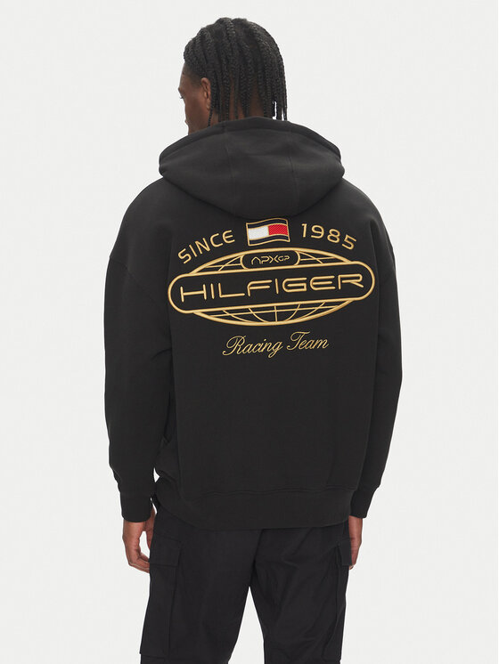 Tommy Hilfiger Tommy Hilfiger Bluza F1 Movie MW0MW41386 Czarny Regular Fit